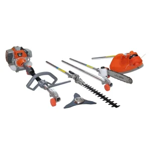 MULTIFUNCIONAL DE PROLONGACION TITAN TT-M2600 (ORILLADORA, DESBRAZADORA Y CORTACETOS)